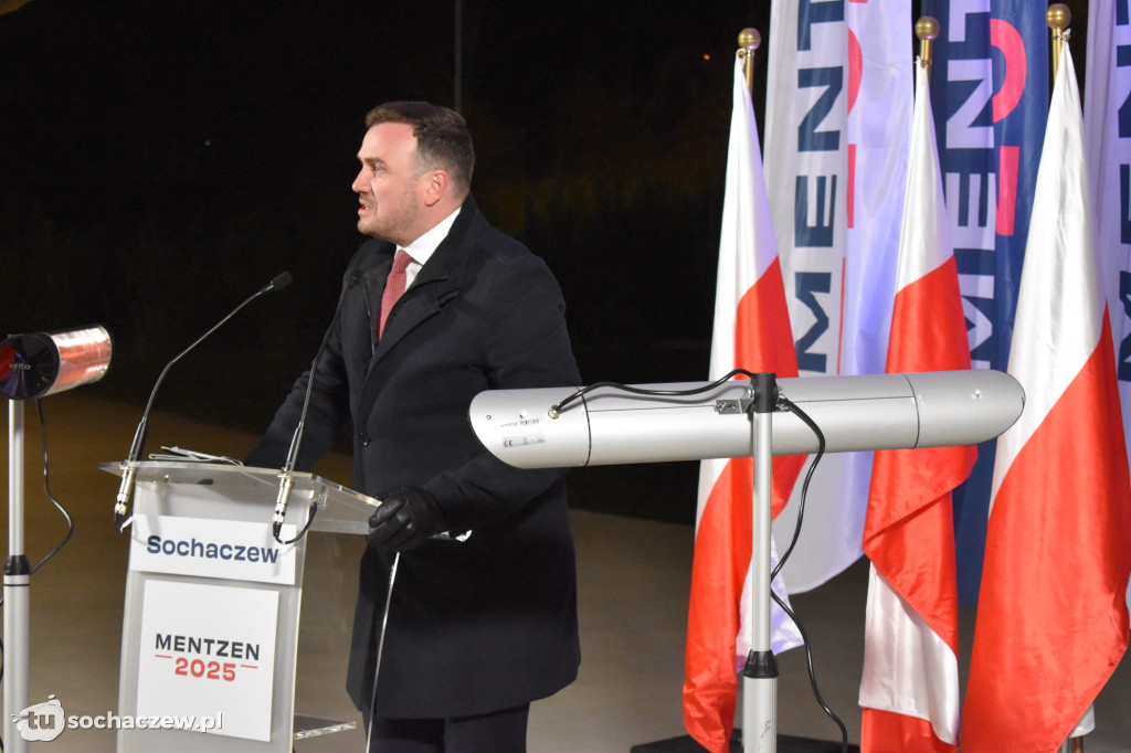 Do Sochaczewa przyjechał Sławomir Mentzen