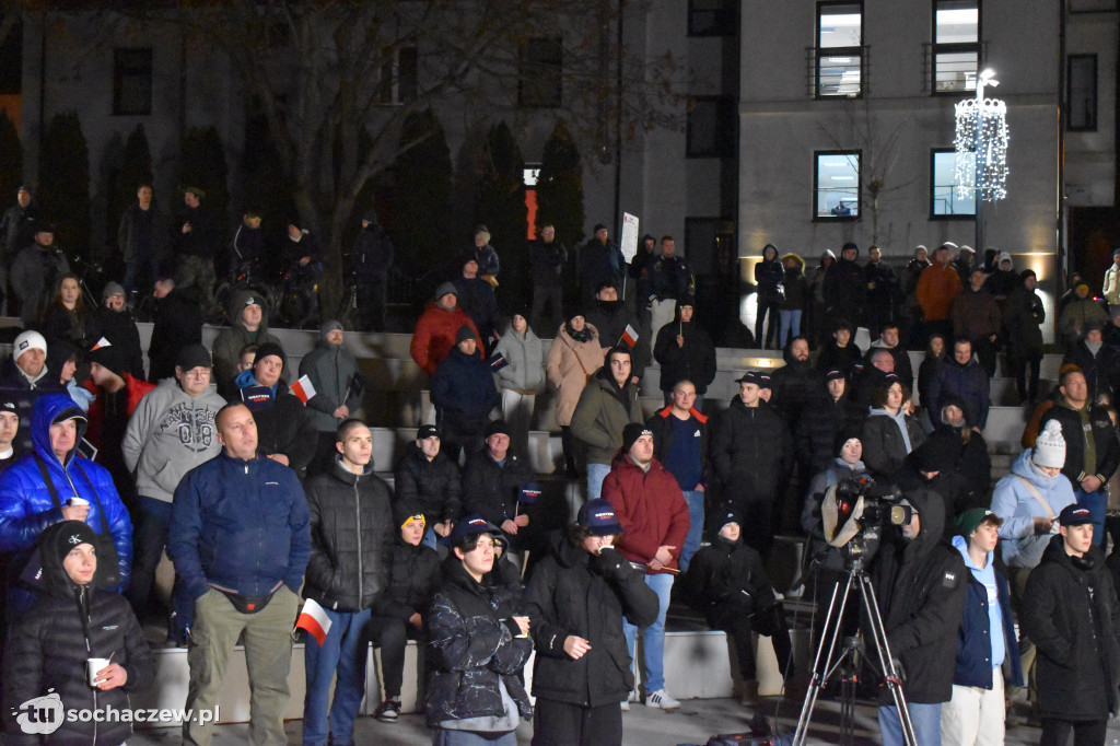 Do Sochaczewa przyjechał Sławomir Mentzen