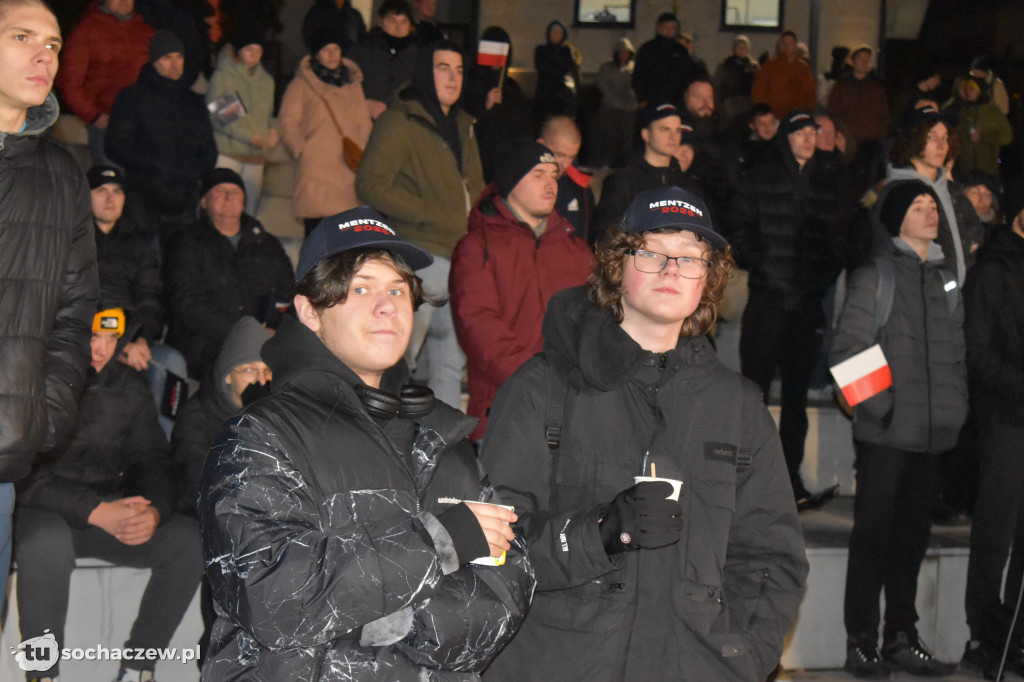 Do Sochaczewa przyjechał Sławomir Mentzen