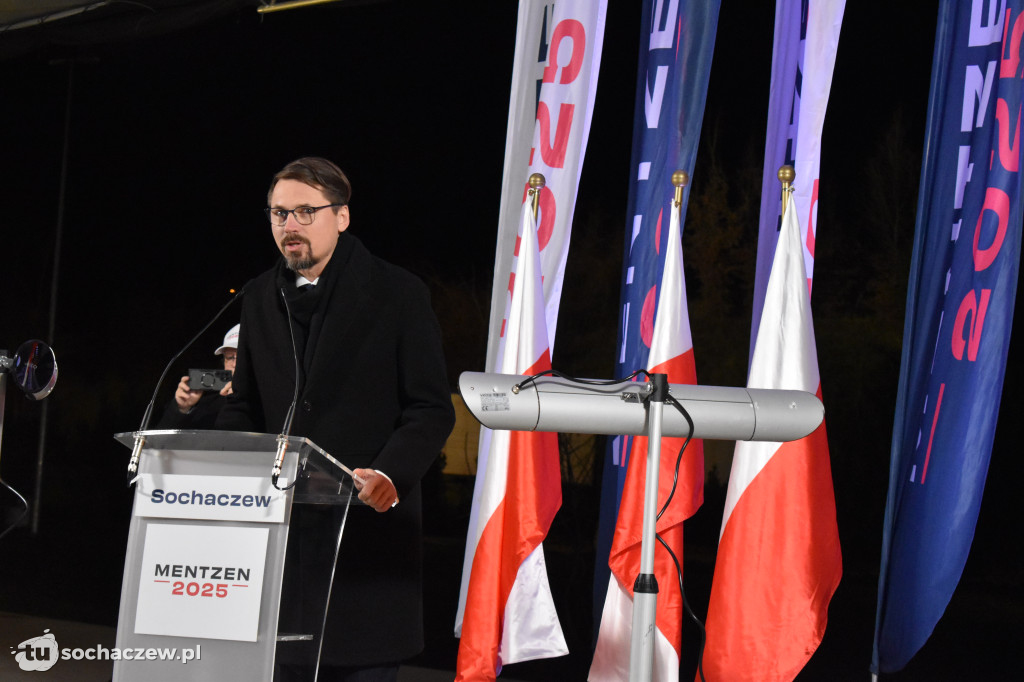 Do Sochaczewa przyjechał Sławomir Mentzen