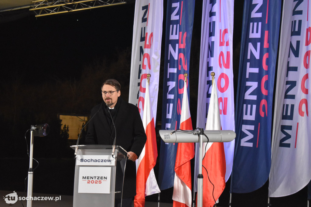 Do Sochaczewa przyjechał Sławomir Mentzen