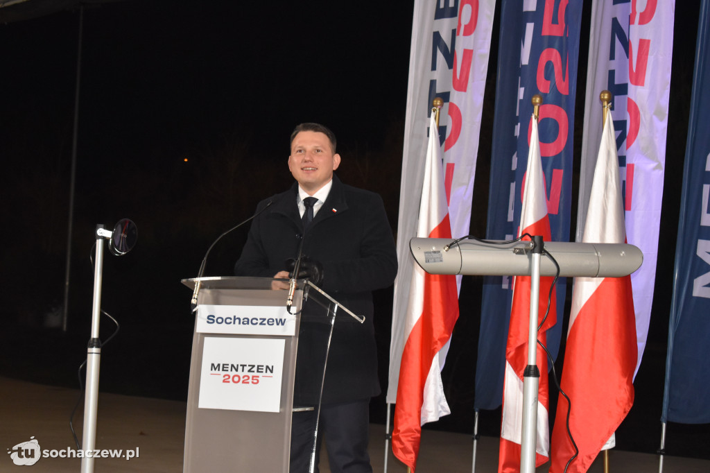 Do Sochaczewa przyjechał Sławomir Mentzen