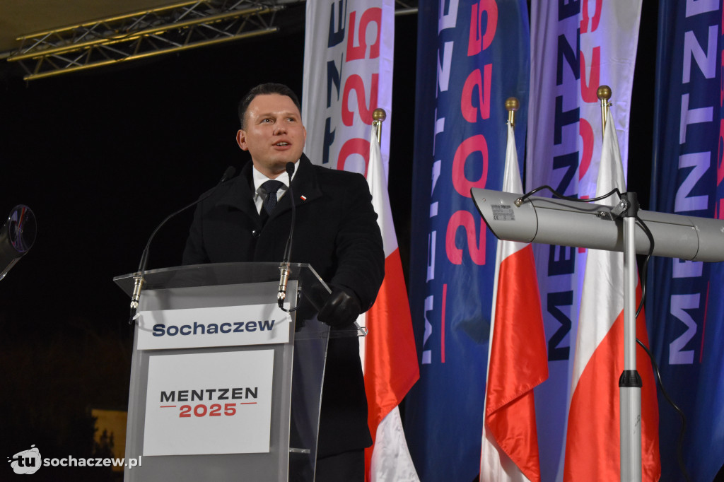 Do Sochaczewa przyjechał Sławomir Mentzen