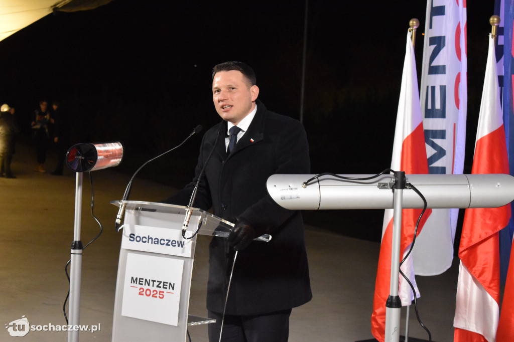 Do Sochaczewa przyjechał Sławomir Mentzen