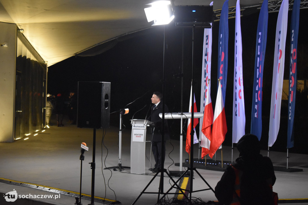 Do Sochaczewa przyjechał Sławomir Mentzen