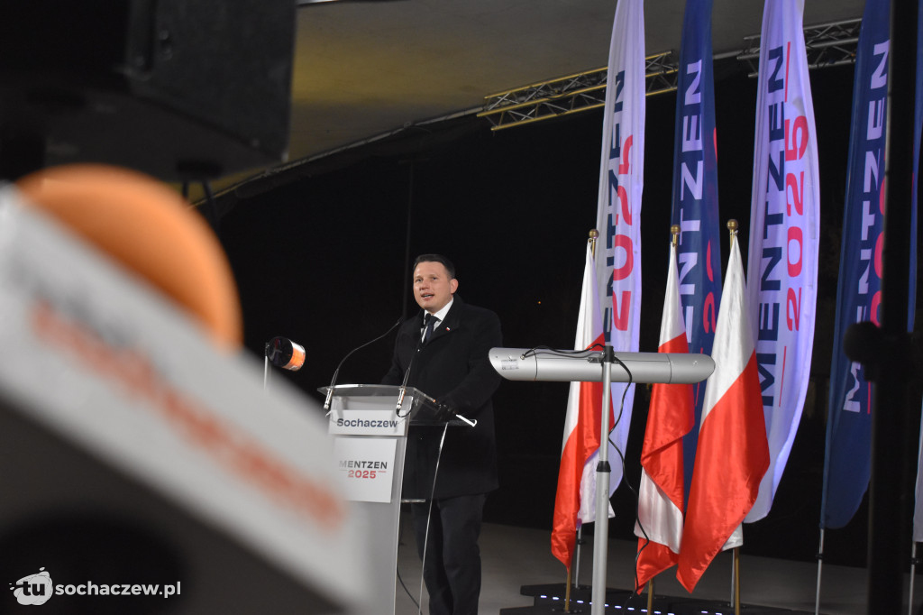 Do Sochaczewa przyjechał Sławomir Mentzen