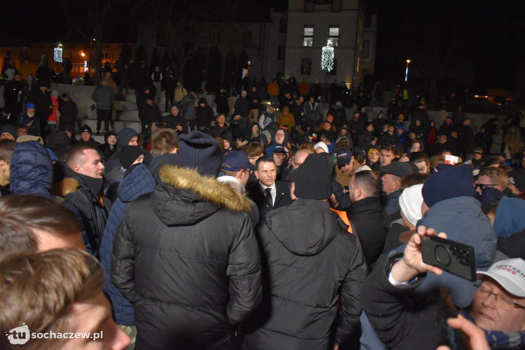 Do Sochaczewa przyjechał Sławomir Mentzen