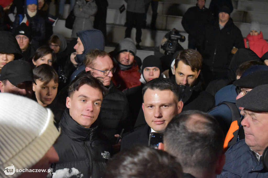 Do Sochaczewa przyjechał Sławomir Mentzen