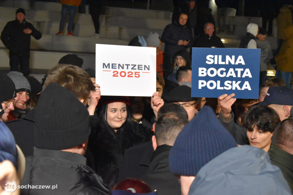 Do Sochaczewa przyjechał Sławomir Mentzen