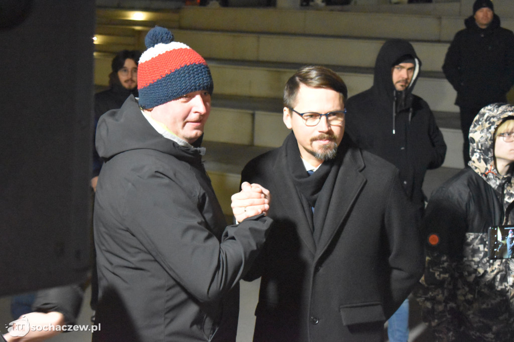 Do Sochaczewa przyjechał Sławomir Mentzen