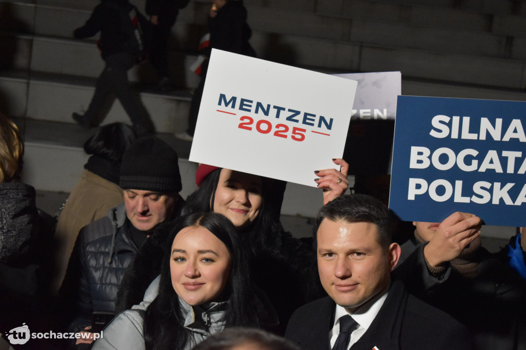 Do Sochaczewa przyjechał Sławomir Mentzen