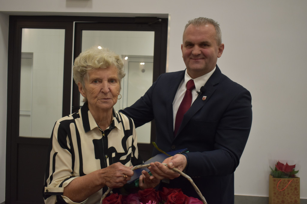 Pani Lucyna Dudkowska sołtysem Tułowic już 50 lat