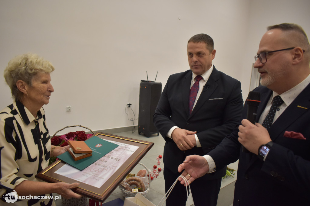 Pani Lucyna Dudkowska sołtysem Tułowic już 50 lat