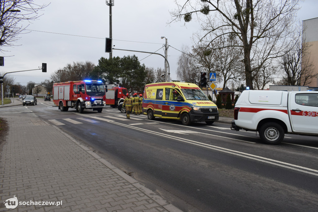 Zderzenie osobówek: Trojanowska z 600-lecia