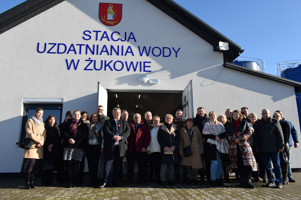 Stacja Uzdatniania Wody w Żukowie otwarta
