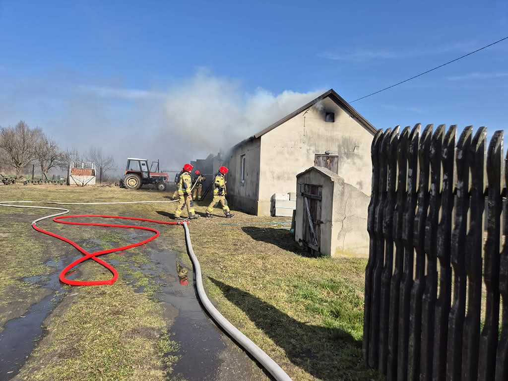 Pożar w Chodakówku