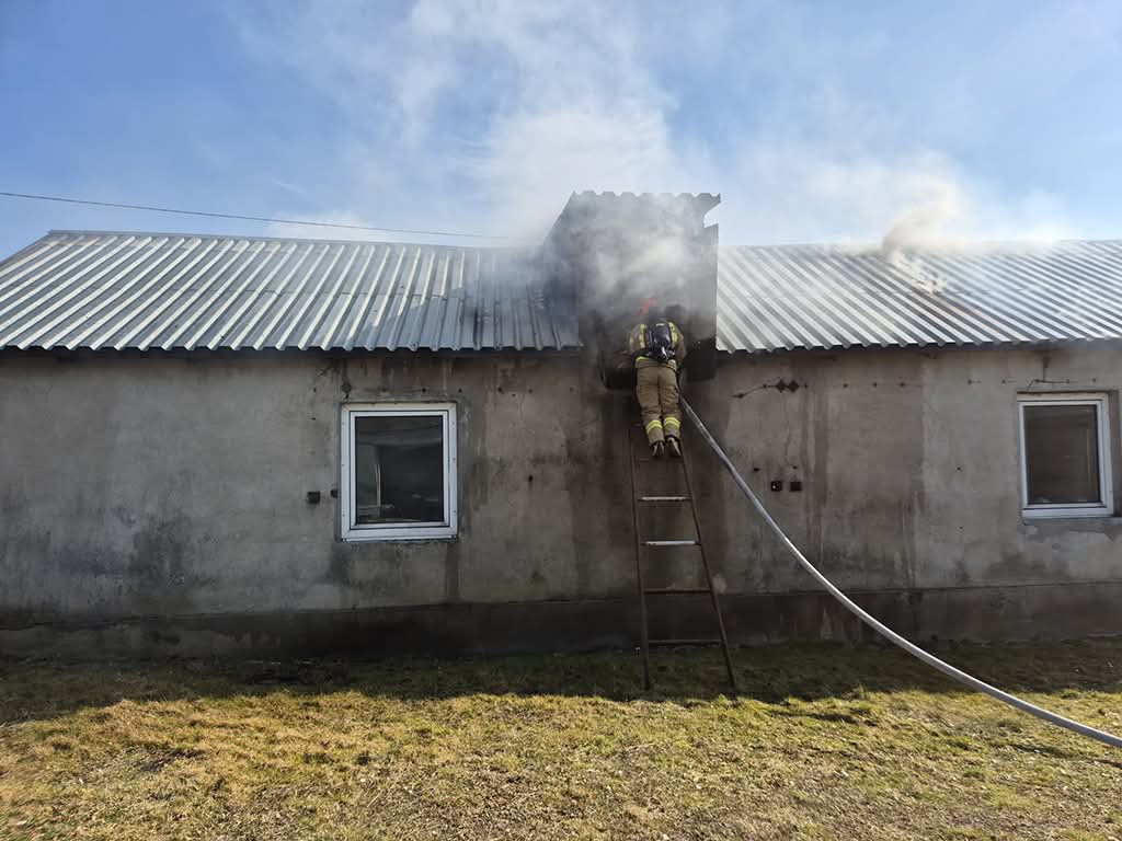 Pożar w Chodakówku