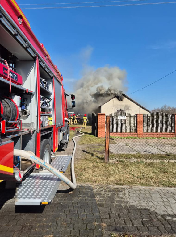 Pożar w Chodakówku