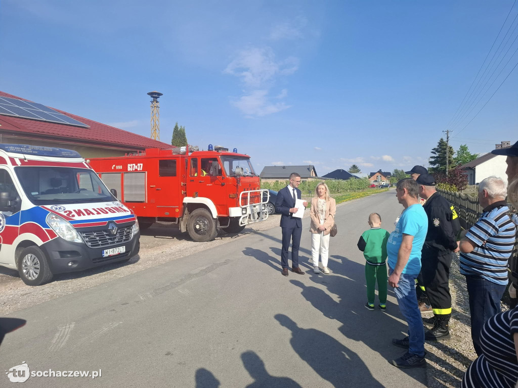Karetka dla OSP Wężyki