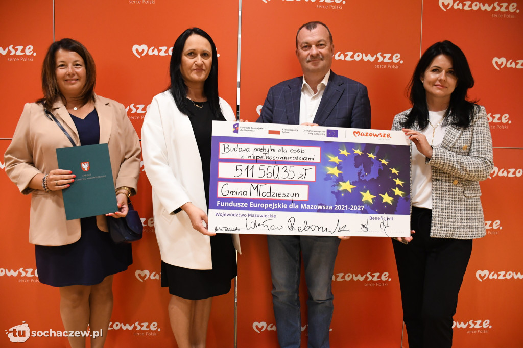 Teresin, Młodzieszyn i Rybno wśród beneficjentów wsparcia unijnego