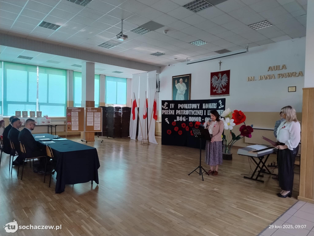IV Powiatowy Konkurs Pieśni Patriotycznej i Legionowej „Bóg-Honor-Ojczyzna” 2025
