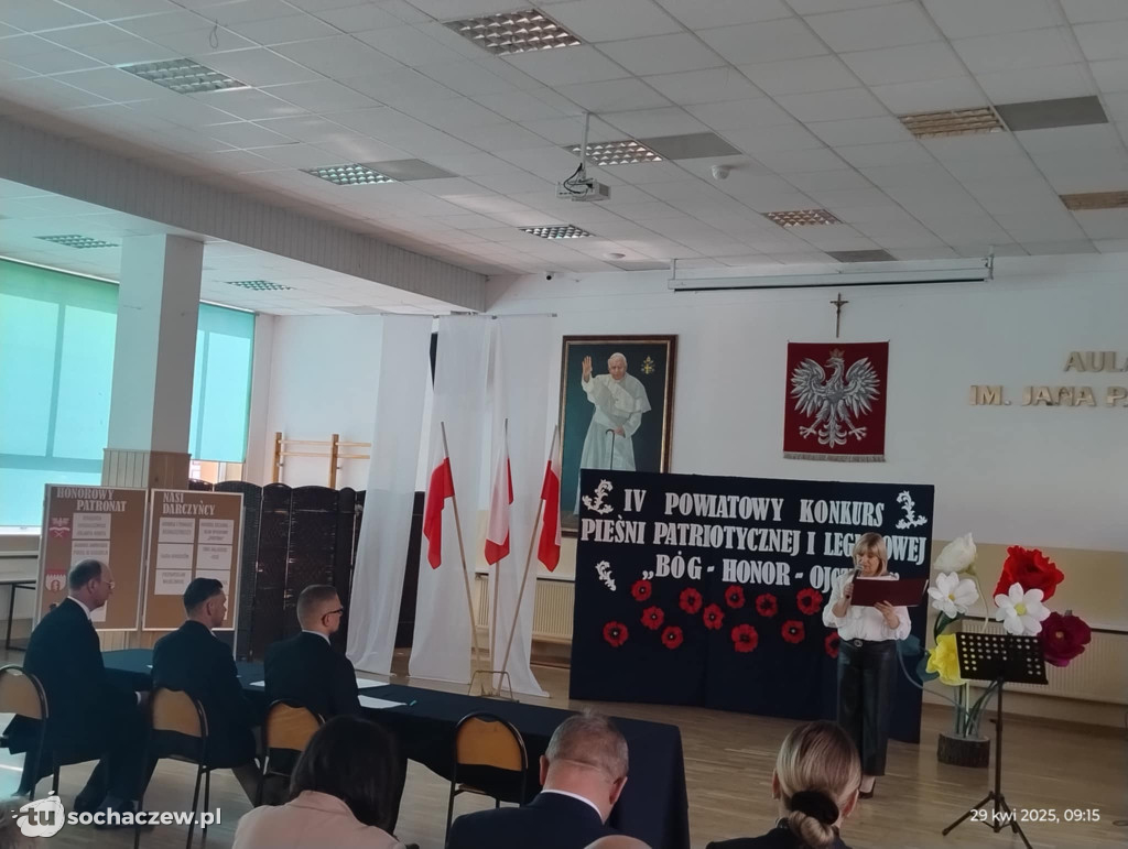 IV Powiatowy Konkurs Pieśni Patriotycznej i Legionowej „Bóg-Honor-Ojczyzna” 2025