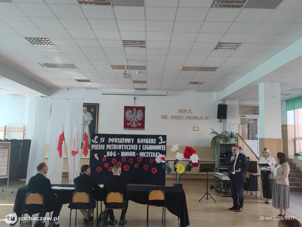 IV Powiatowy Konkurs Pieśni Patriotycznej i Legionowej „Bóg-Honor-Ojczyzna” 2025