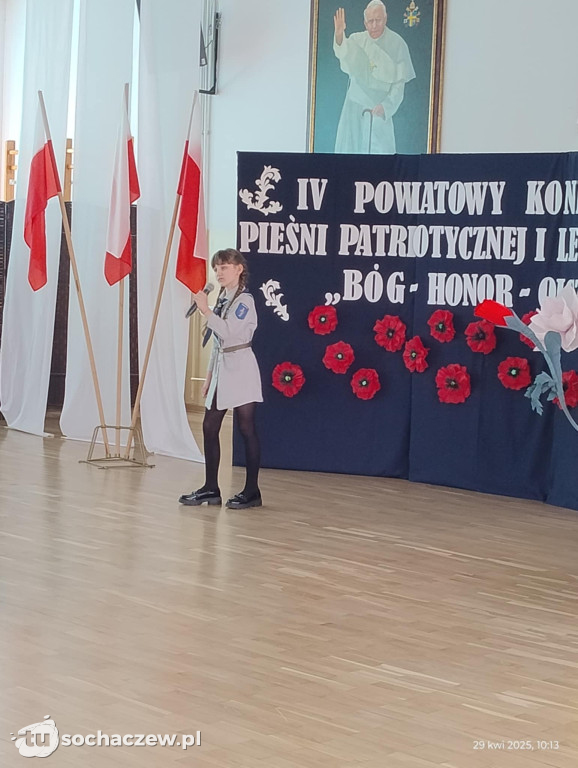 IV Powiatowy Konkurs Pieśni Patriotycznej i Legionowej „Bóg-Honor-Ojczyzna” 2025
