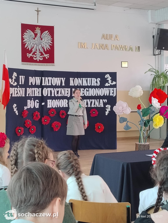 IV Powiatowy Konkurs Pieśni Patriotycznej i Legionowej „Bóg-Honor-Ojczyzna” 2025