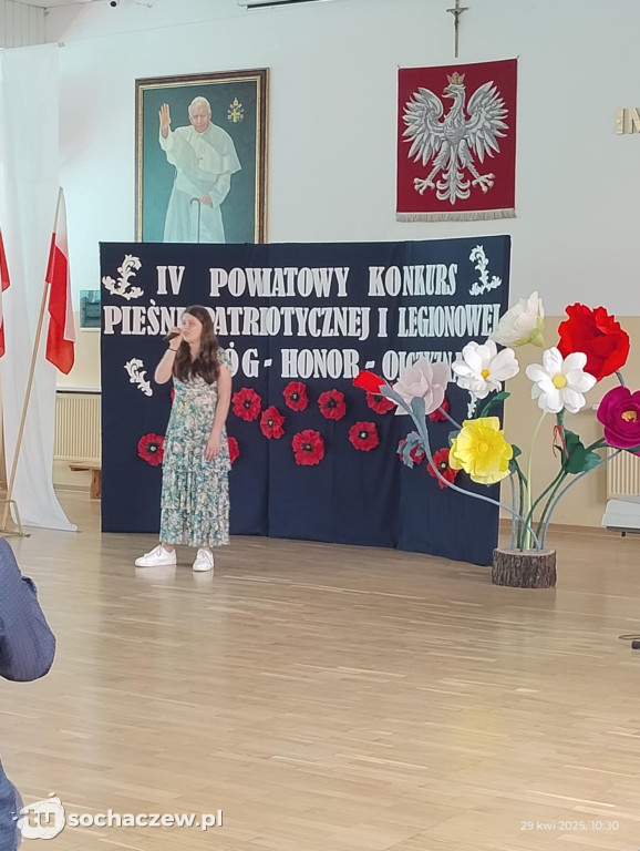 IV Powiatowy Konkurs Pieśni Patriotycznej i Legionowej „Bóg-Honor-Ojczyzna” 2025