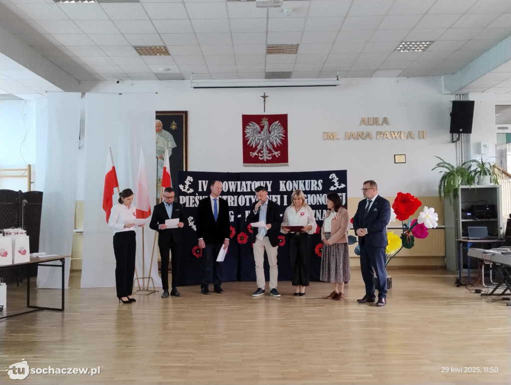 IV Powiatowy Konkurs Pieśni Patriotycznej i Legionowej „Bóg-Honor-Ojczyzna” 2025