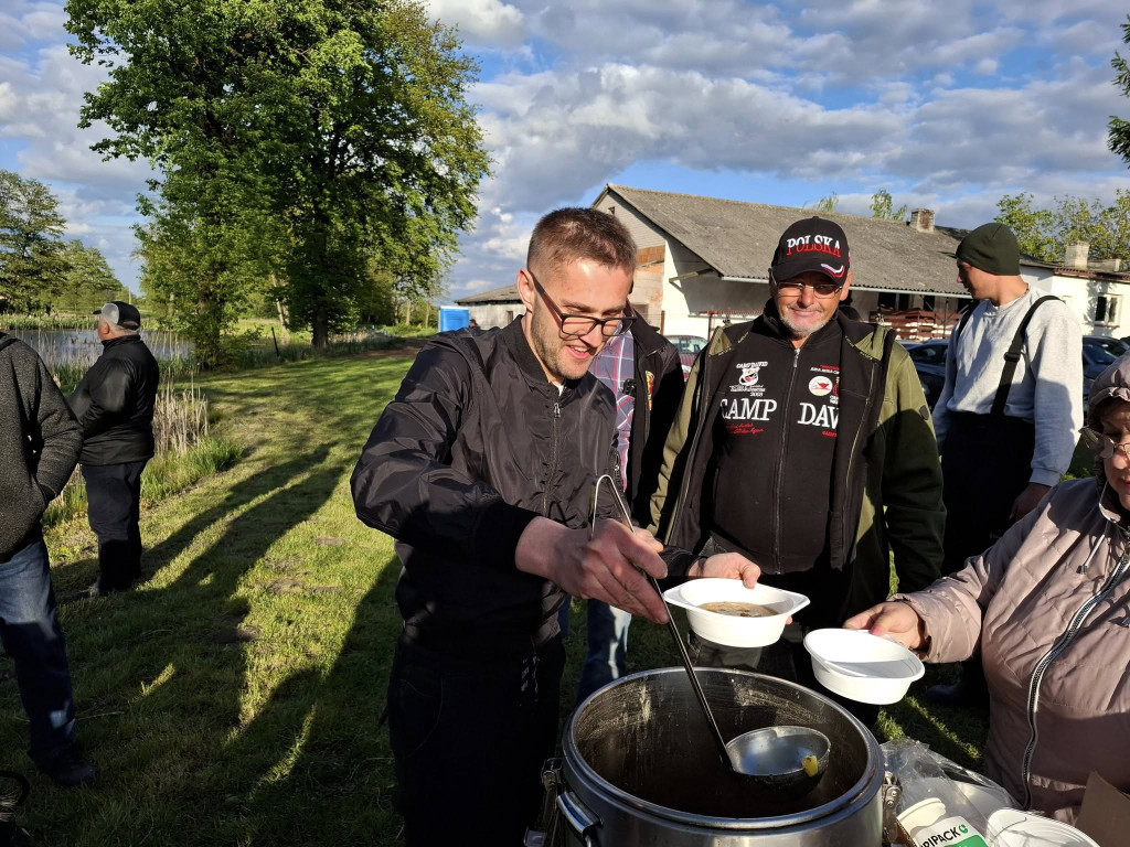 Zawody wędkarskie w Rybnie