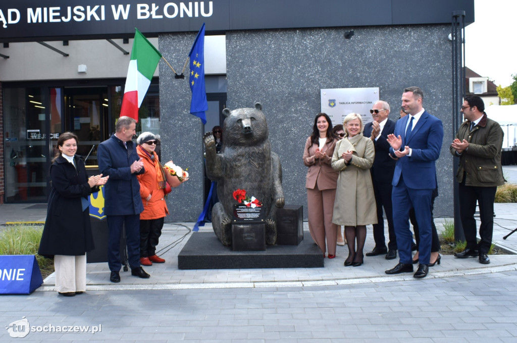 Pomnik misia Wojtka w Błoniu odsłonięty