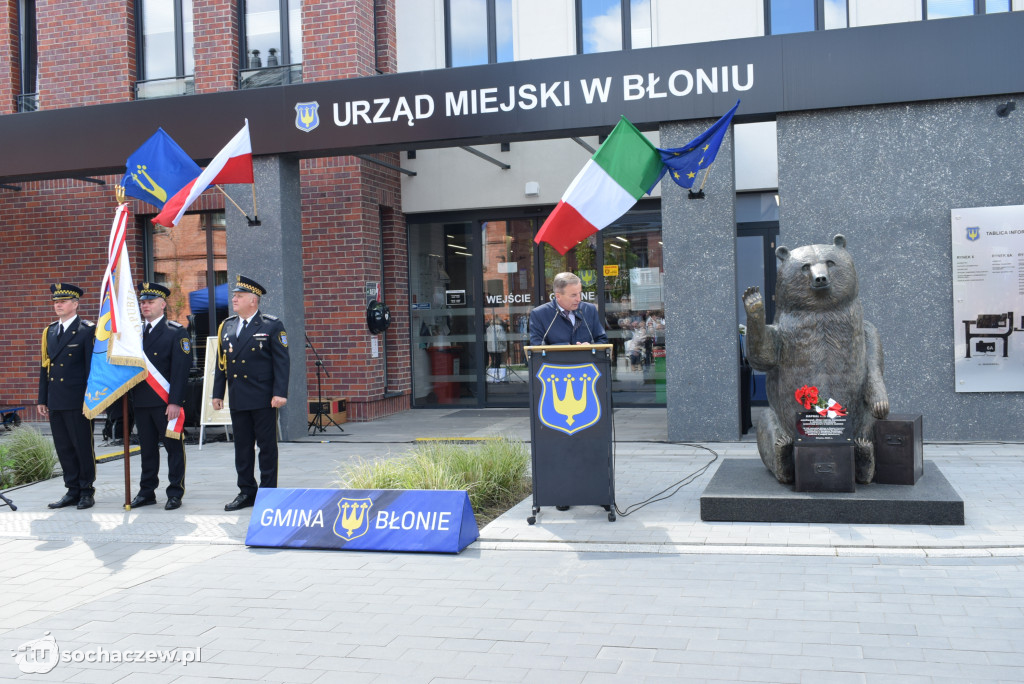 Pomnik misia Wojtka w Błoniu odsłonięty