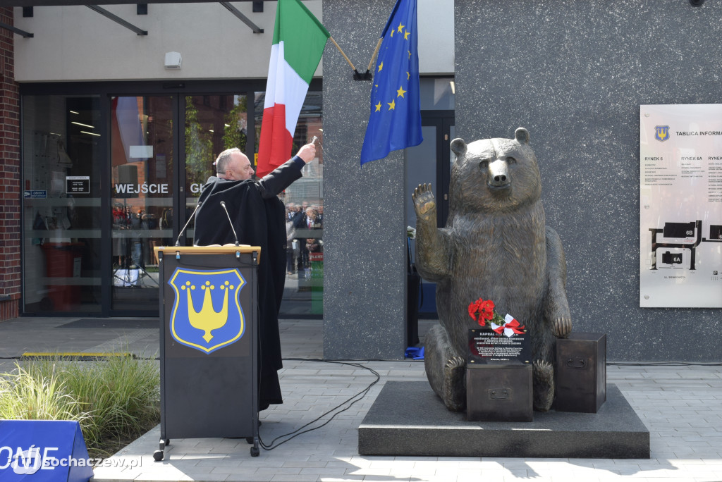 Pomnik misia Wojtka w Błoniu odsłonięty