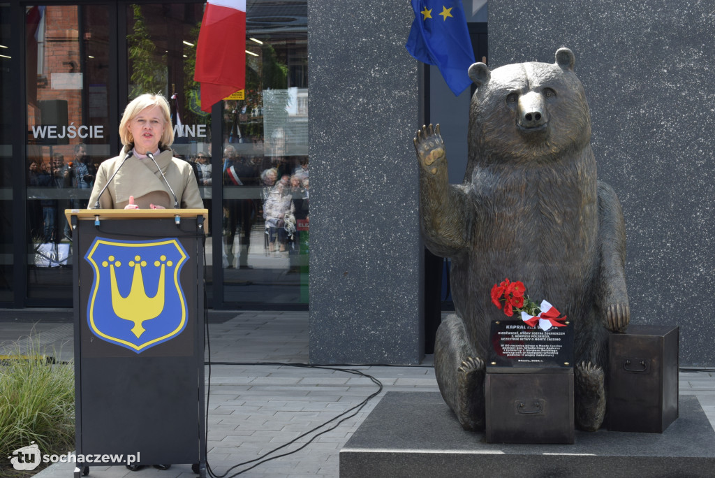 Pomnik misia Wojtka w Błoniu odsłonięty