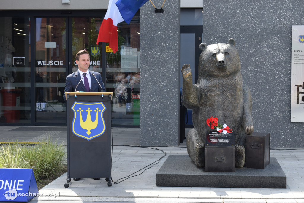 Pomnik misia Wojtka w Błoniu odsłonięty