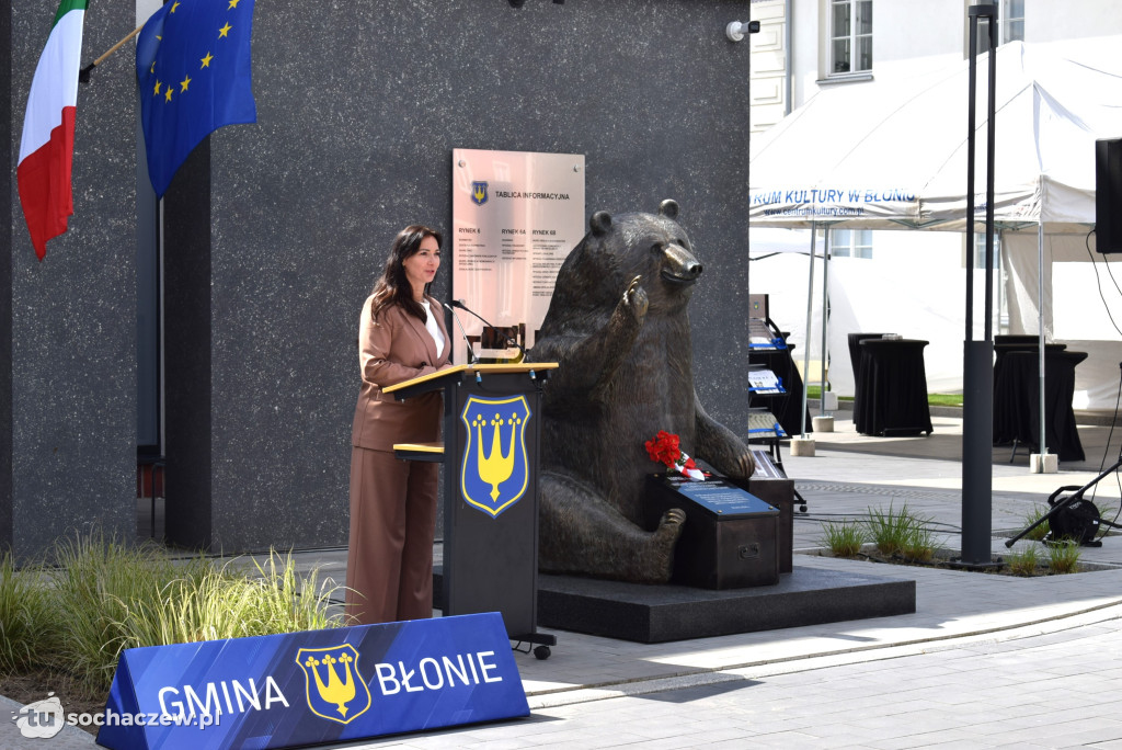 Pomnik misia Wojtka w Błoniu odsłonięty