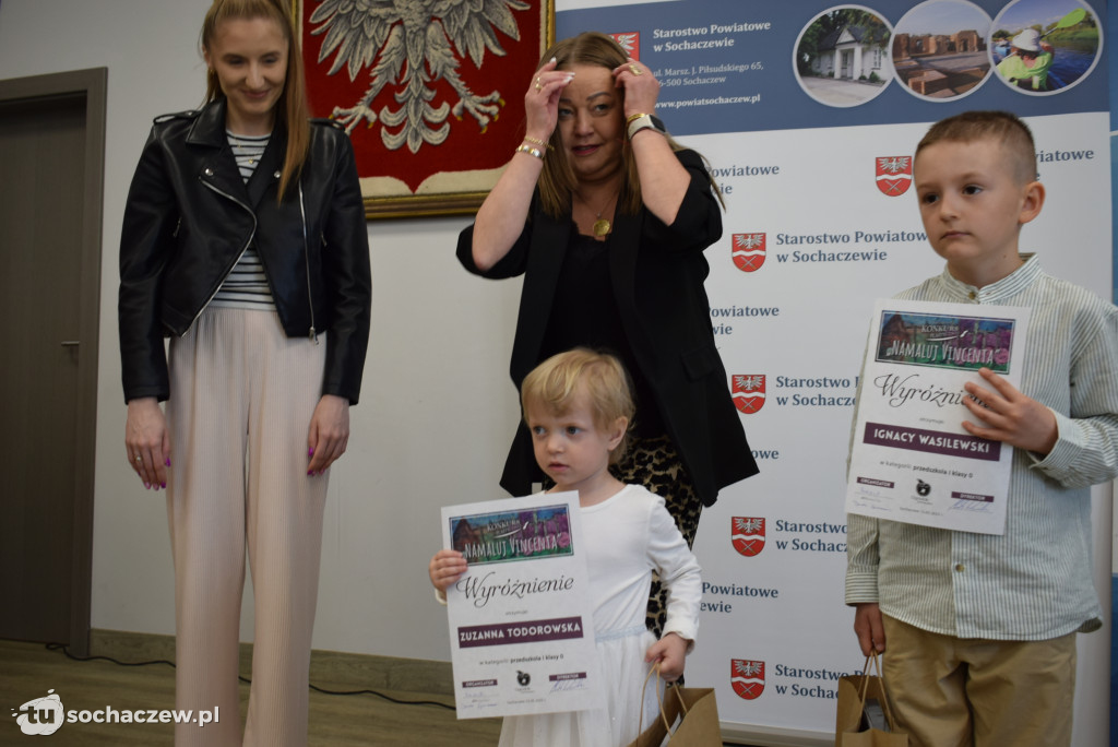 Namalowali sochaczewskiego Vincenta