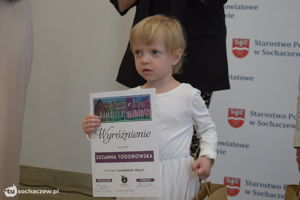 Namalowali sochaczewskiego Vincenta