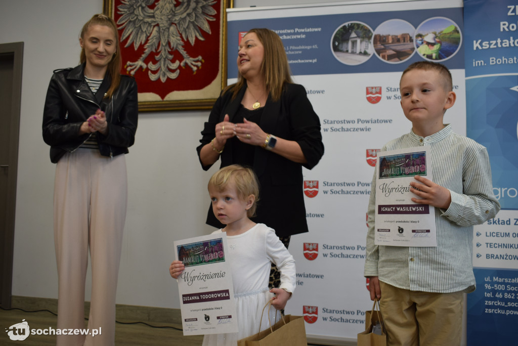 Namalowali sochaczewskiego Vincenta