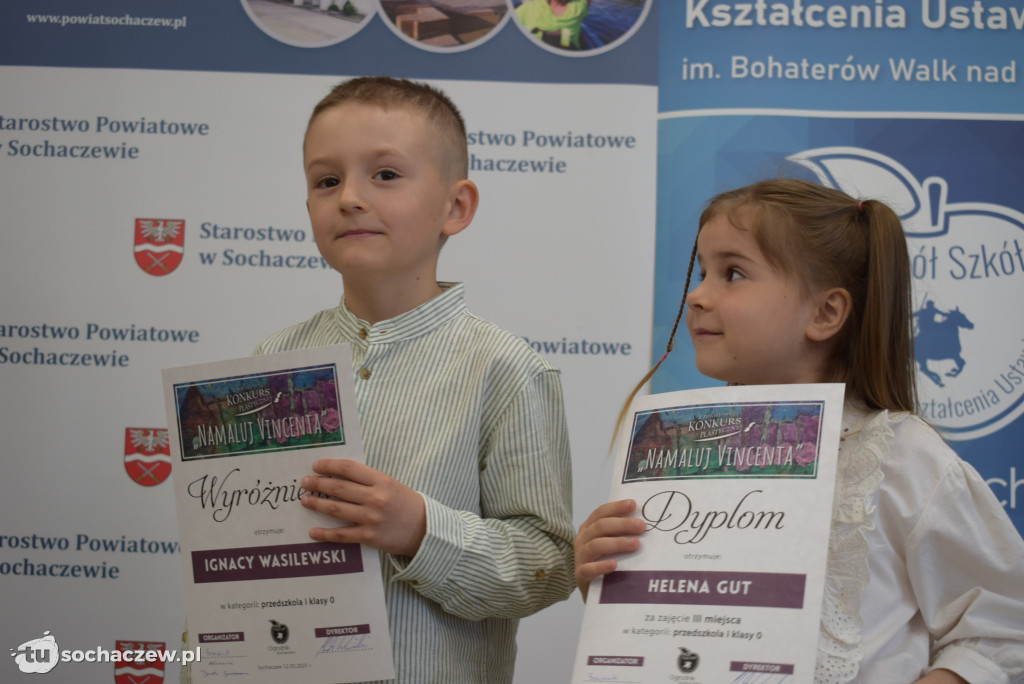 Namalowali sochaczewskiego Vincenta