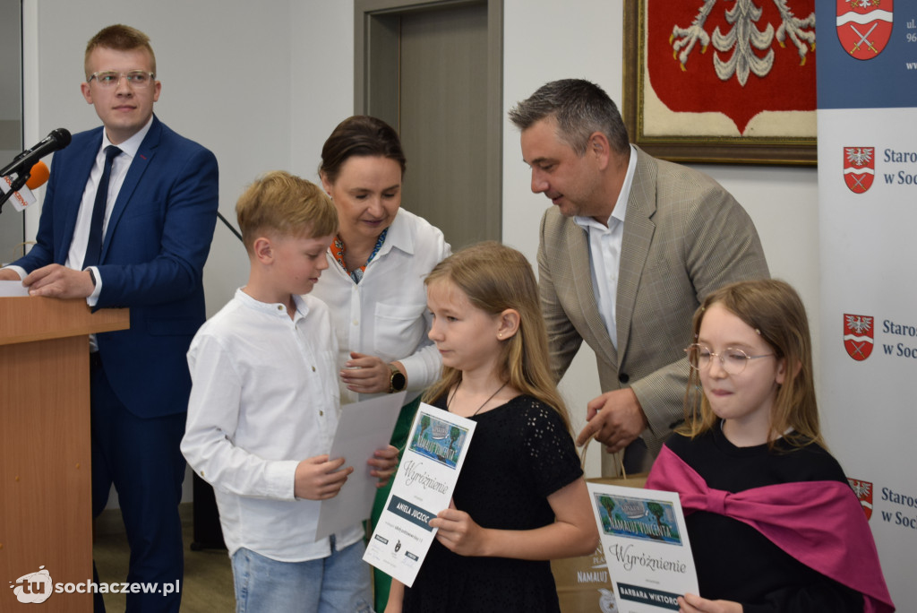 Namalowali sochaczewskiego Vincenta