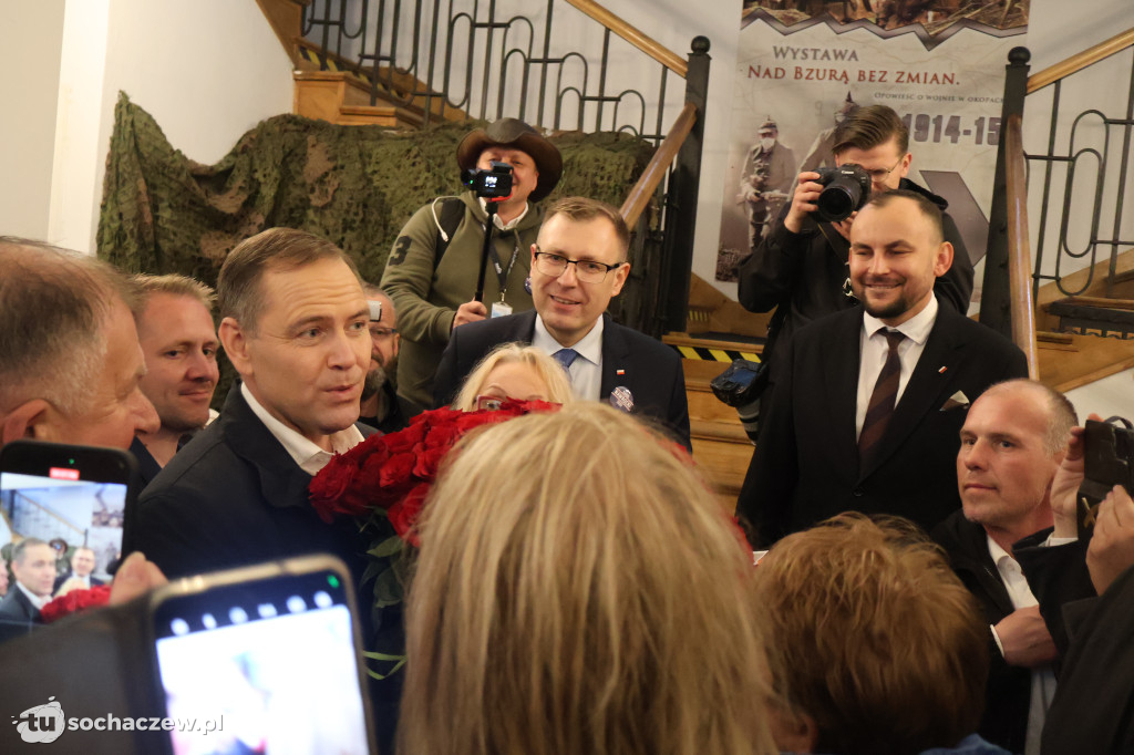 Kandydat na Prezydenta RP Karol Nawrocki odwiedził Sochaczew
