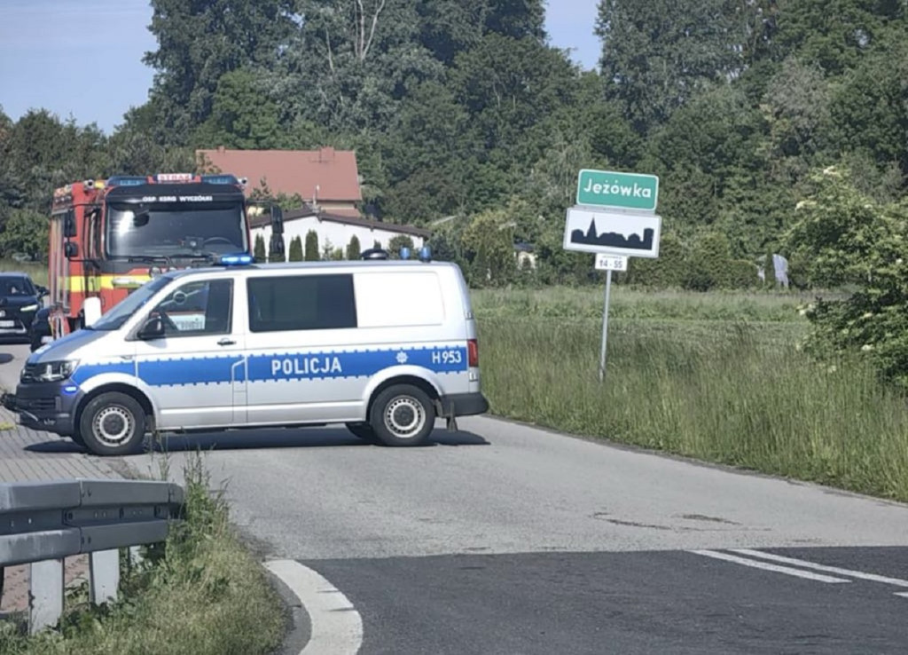 Śmiertelny wypadek w Jeżówce