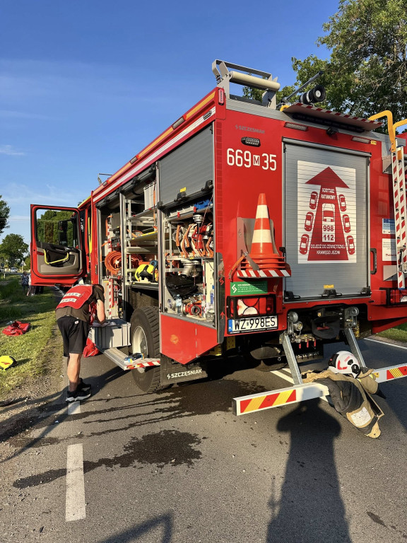 Śmiertelny wypadek w Strzyżewie