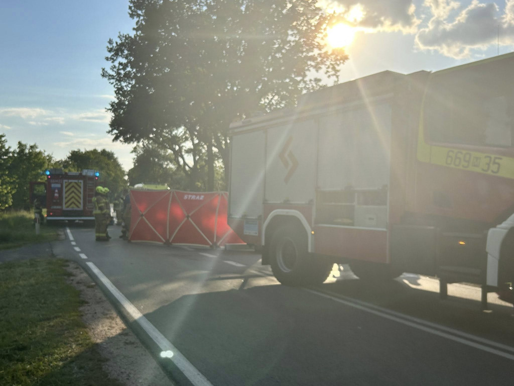 Śmiertelny wypadek w Strzyżewie