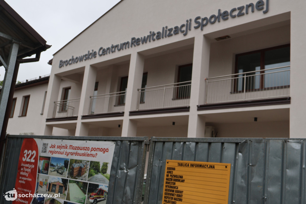 Brochowskie Centrum Rewitalizacji społecznej na finiszu