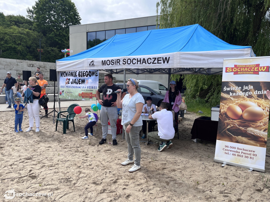 Wyzwanie Biegowe z Jajem na Plaży Miejskiej
