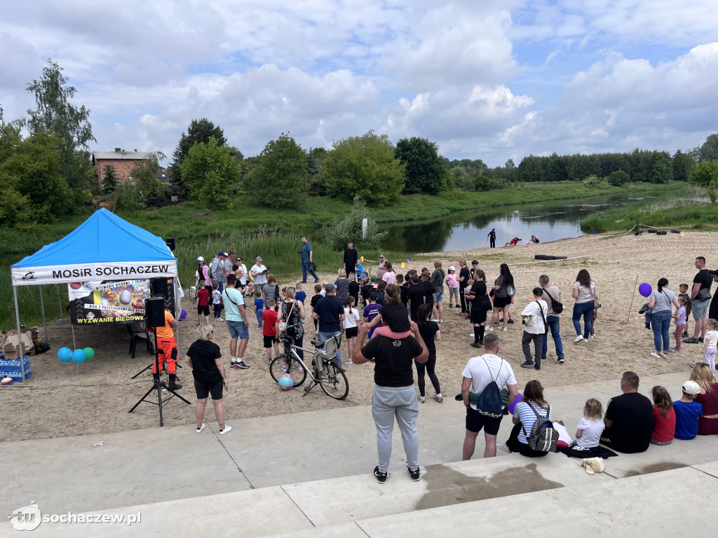 Wyzwanie Biegowe z Jajem na Plaży Miejskiej
